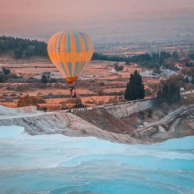 11Воздушные шары в Памуккале из Кемера